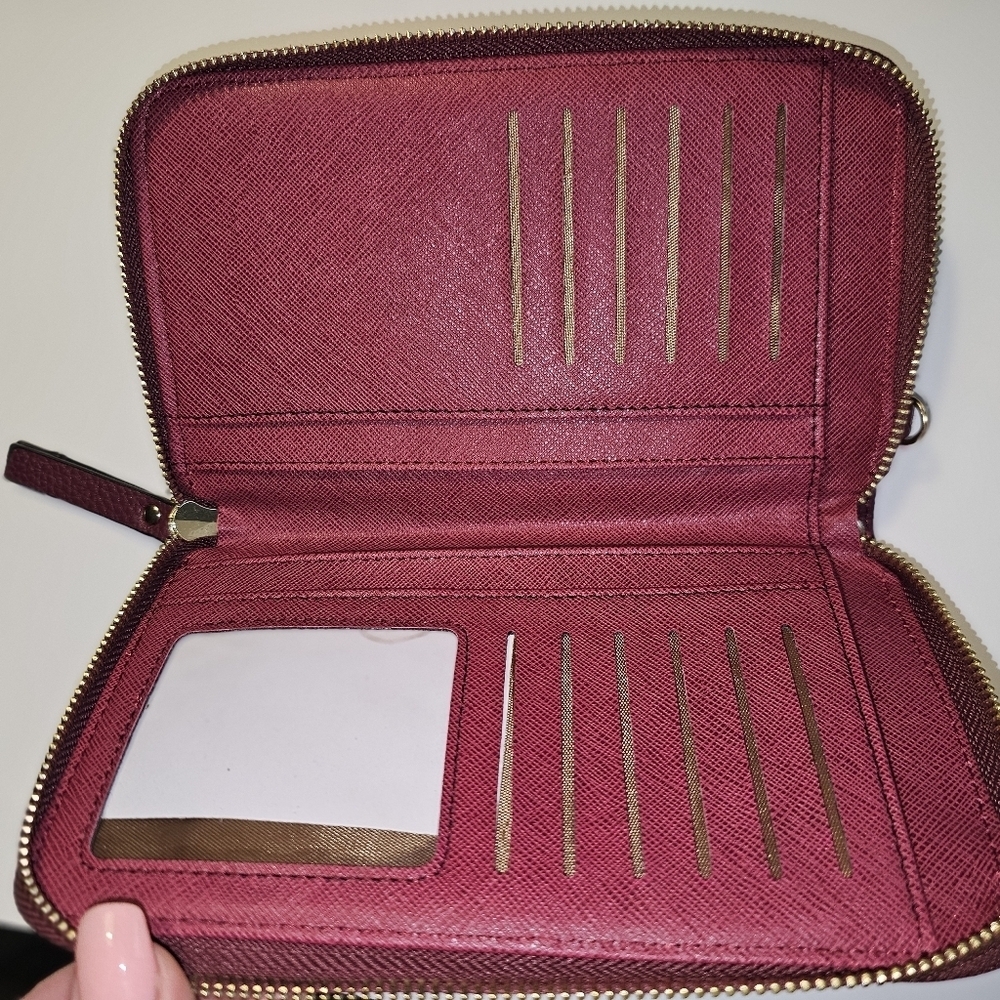 MK Michael Kors Zip up Card and Phone Wallet - Picture 5 of 7